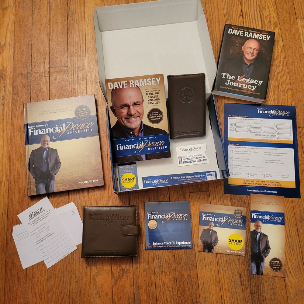 Dave Ramsey Financial Peace University Kit The Legacy Journey FPU Bundle Gift